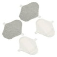 thumbnail image 4 of Cloth Panty Liners Washable Reusable Sanitary Pads for Women - Graphene, 4pcs, Water Absorption, Breathable, Leakage Proof, 4 of 5