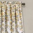 thumbnail image 2 of Panneaux de Rideaux Occultants Fleurs Pleureuses Jaune/gris 52X95+2 Ensemble, 2 of 3