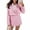Pink, variant on Womens Cropped Tweed Blazer Sets 2 Piece Outfits and Mini Skirt Sets Business Casual Suits