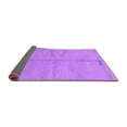 thumbnail image 2 of Ahgly Company Indoor Round Abstract Purple Modern Area Rugs, 5' Round, 2 of 4