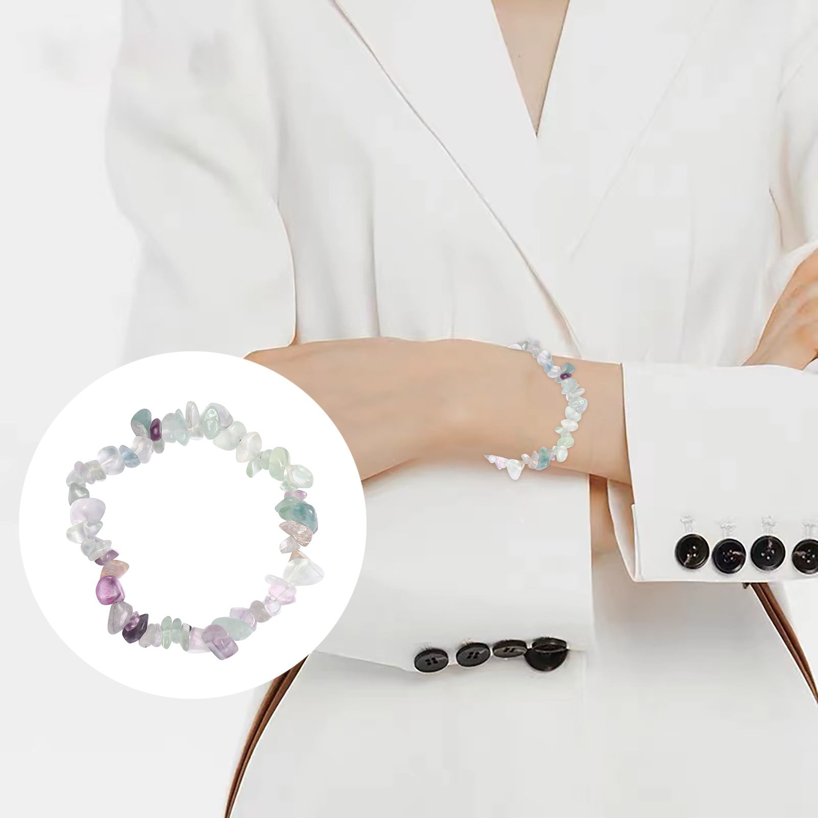 9.0mm Tourmaline Bracelet (High-Premium grade) 老矿碧玺手串, Women's Fashion,  Jewelry & Organisers, Bracelets on Carousell