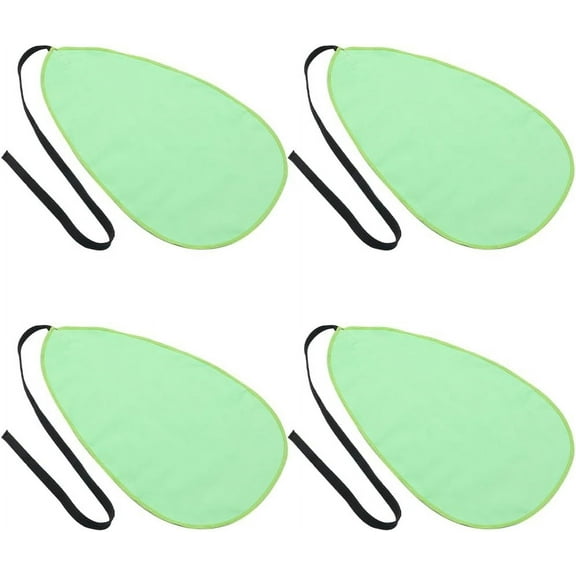4Pcs Clarinet Cleaning Swab Bulk Green Fibre Teardrop Pull Through Instrument Silk Clean Cloth Cleaner with Weighted String