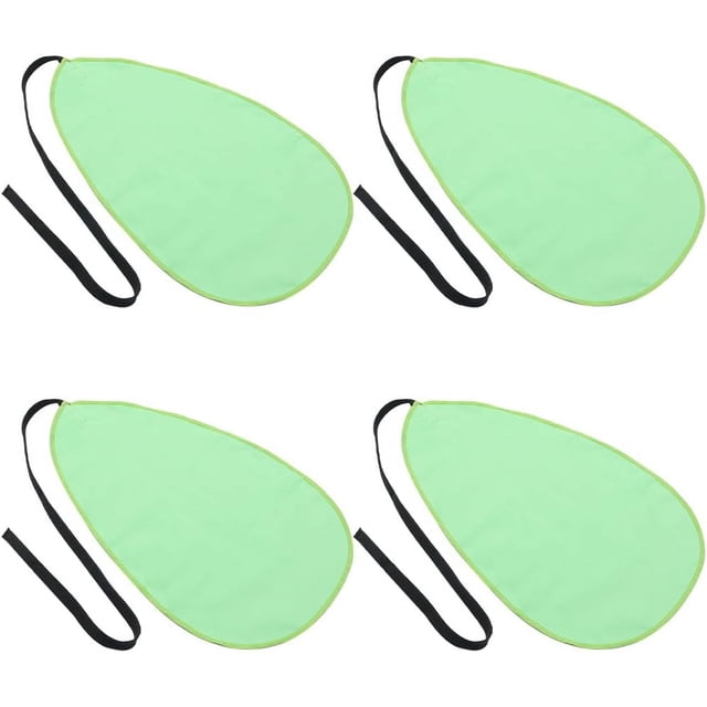 4Pcs Clarinet Cleaning Swab Bulk Green Fibre Teardrop Pull Through Instrument Silk Clean Cloth Cleaner with Weighted String for Inside Tube of Clarinet Piccolo Flute Sax Saxophone