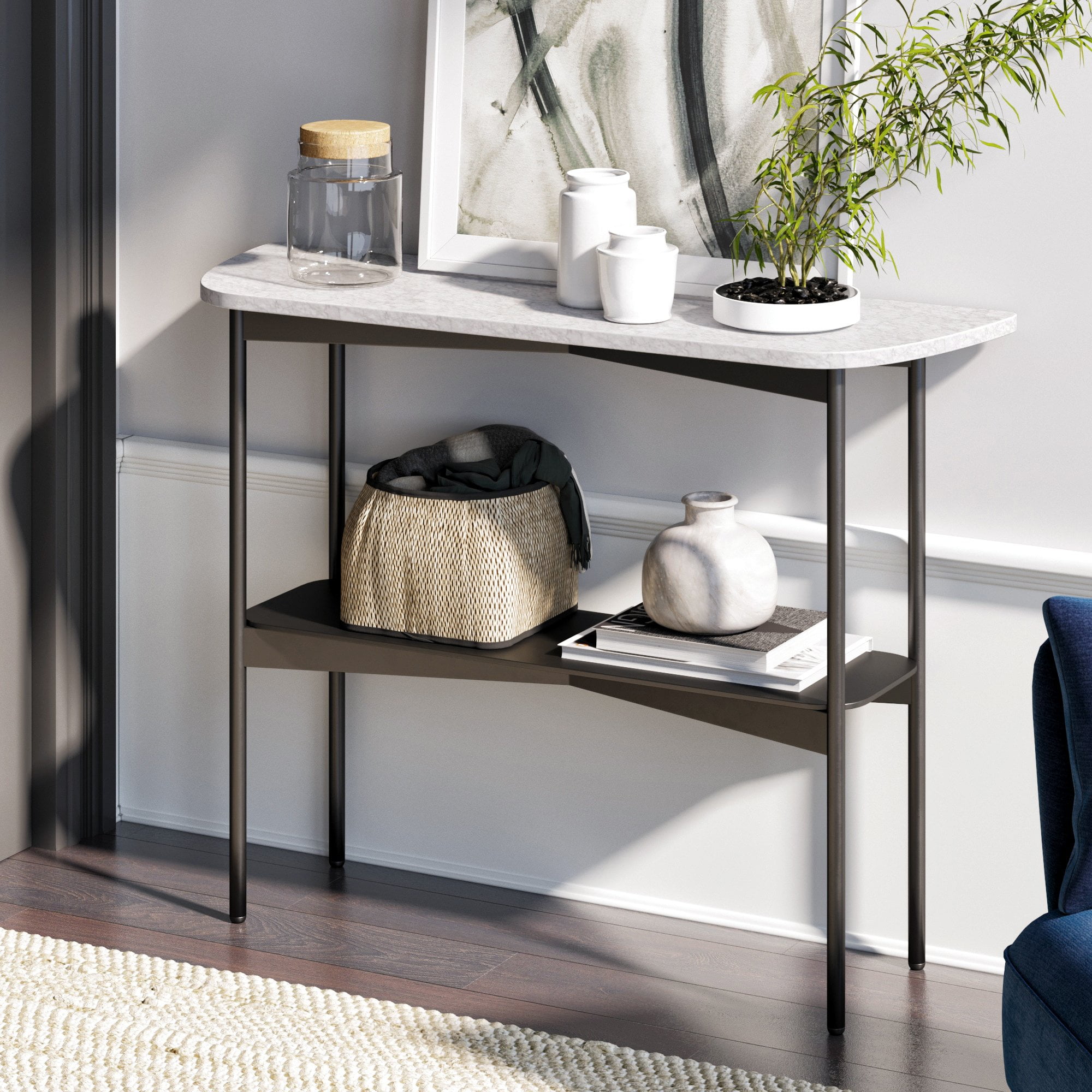 Choochoo Narrow Console Table For Entryway Tall Entryway Table For