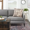 thumbnail image 3 of Nourison Home Persian Patchwork 24" X 24" Grey/Multi Throw Pillow, 3 of 6