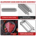 thumbnail image 4 of Meat Tenderizer Attachment for Kitchenaid Stand Mixer, Meat Tenderizer Machine for Kitchenaid Mixer Accessories, Meat Tenderizer with Stainless Steel Gears by Cofun, 4 of 7