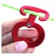 thumbnail image 3 of 4piezas Mini Gancho Aluminio Rojo Colgar Olla Mochila Camping Tienda, 3 of 5