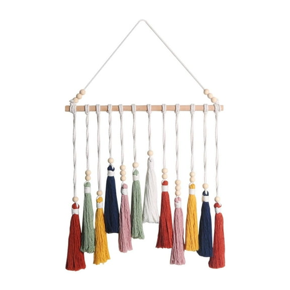 jicheng Macrame Wall Hanging Art Bohemian Wall Decor for Kitchen Bedroom Living Room