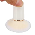 thumbnail image 3 of 2pcs Liquid Foundation Brush Clear Base Soft Dense Hair Loose Powder Makeup Brush White, 3 of 5