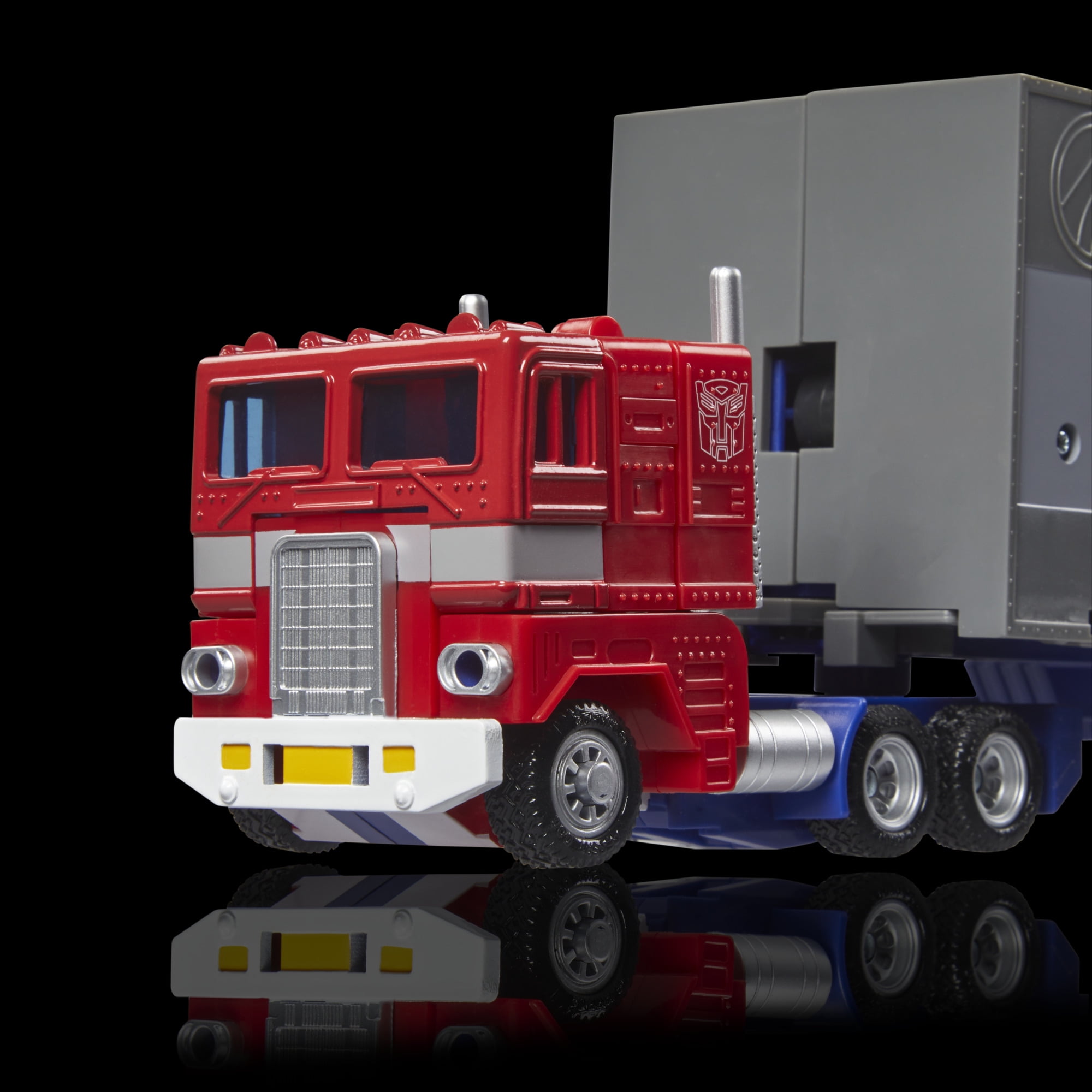 Transformers: 40th Anniversary Optimus Prime Action Figure, Retro G1 Converting Robot (6.25”)