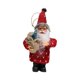 thumbnail image 3 of Decoración colgante para de Navidad, muñeco de Papá Noel con cordón, forma novedosa, altura cómoda de 19cm para decoración navideña, elegante Estilo C, 3 of 8