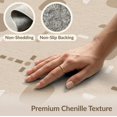 thumbnail image 6 of ODIKA 5'x7' Brown Light Modern Geometric Abstract Washable Area Rug Contemporary Minimalist Shapes With Overlapping Easy Care, Non-Shedding, Pet Friendly, for Small Living Room, Bedroom, 6 of 7