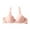 Pink, variant on Harpily 2025 Bra Womens Daisy Bra Front Closure Sports Bras Beauty Back Full Coverage Comfor Easy Close Bra Front Buckle Corset