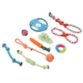 thumbnail image 4 of Juguete de Cuerda Nikou 10 piezas para mascotas interactivo colorido para masticar cachorros, 4 of 15