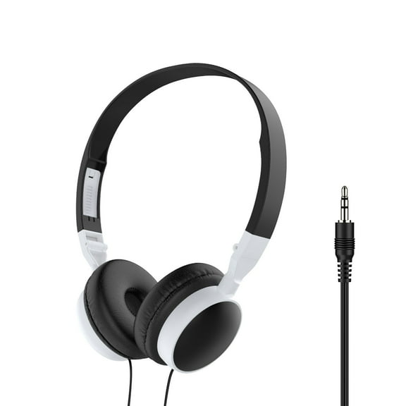 Music Heavy Bass Gaming Headset Stereo Music Headset Adjustable 3.5mm Universal Mobile Phone Flexible Headset