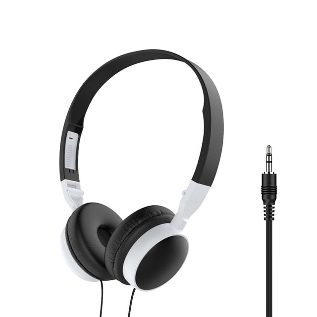 Wired Gaming Headset, 3.5mm Plug, Head-Mounted, Rotatable Foldable, Comfortable Earplugs, for Mobile Phone MP3, Vocal Music