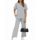 thumbnail image 1 of Conjunto Deportivo de Dos Piezas para Mujer, Informal, de Corta y Pantalón . Gris XL, 1 of 5
