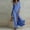 #0401-Mint Green, variant on Women One Shoulder High Slit Maxi Dress Ruched Casual Solid Color Loose High Slit Maxi Dress