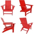 thumbnail image 3 of Palms Chaise Adirondack Pliante Moderne en Poly (Ensemble de 4), 3 of 8