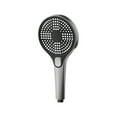 thumbnail image 2 of High-Pressure Handheld Showerhead 10.5", 3 Mode Abs Plastic Bathroom Spray Head for Low Water Pressure, Easy Installation for Flow Control​​ (Gray), 2 of 6