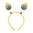 thumbnail image 4 of Msgweeeg Headbands for Women Womens Headbands Easter Decoration Easter Headwears Plastic Headband Holiday Party Accessories Eggshells Chick Rabbits Ears Easter Egg Headband Hairpiece, 4 of 9