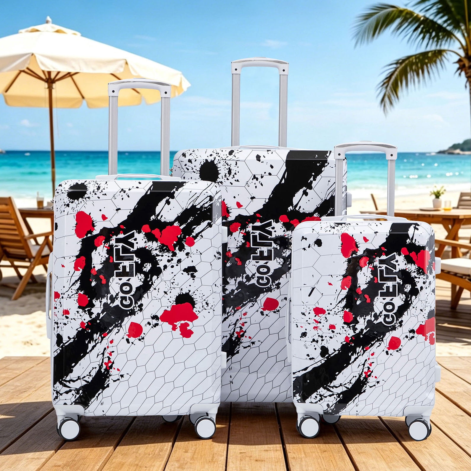 Traveler's Choice Amsterdam TS-6950 4 Pc Travel Collection 21