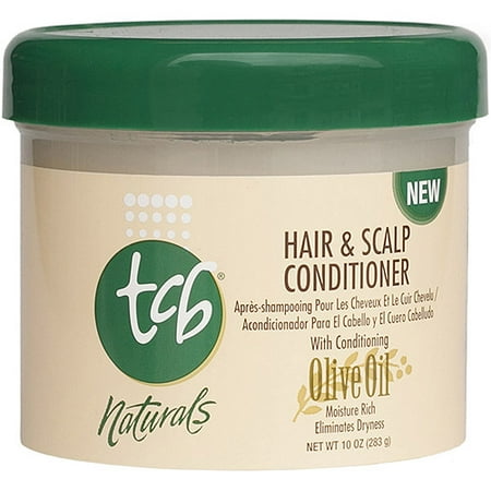 tcb Naturals Hair & Scalp Conditioner 10 Oz Jar (Best Hydrating Conditioner For Natural Hair)