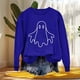 thumbnail image 4 of Ailaofu Womens Halloween Crewneck Sweatshirt Cute Long Sleeve Graphic Pullover Tops Fall Fashion Clothes, 4 of 4