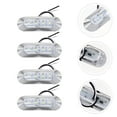 thumbnail image 3 of Miangastore Side Marker Light All Weather Protection 4Pcs 3.7X1.3X0.4In, 3 of 8