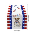 thumbnail image 3 of Nkmbld Independence Day Table Runner, Vintage Red White and Blue Table Cloth for Memorial Day Patriotic Party Kitchen Table Decoration, 3 of 8