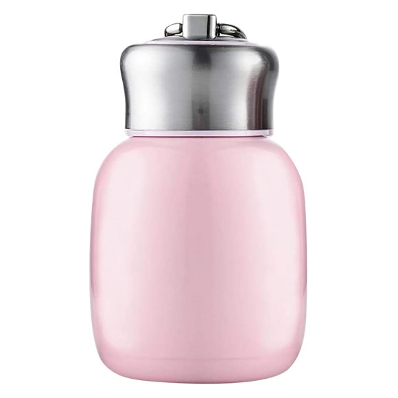 Botella de agua de acero inoxidable de 200ML - Aislada al vacío, a prueba de fugas, portátil, para bebidas calientes/frías