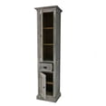 thumbnail image 3 of InFurniture WK1937SC-G 79 in. Rustic Solid Fir Side Cabinet in Grey Driftwood, 3 of 3