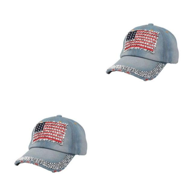 Guardoinrt Sun Protection Hat With Adjustable Strap And Fashionable Styles Multi-colors Denim 2 2Set