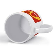 White Mug Fad McDonald Wordmark