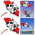 thumbnail image 4 of Cometas Con Forma Animal Cola 1 6 M 2 Uds. Mejoran La Coordinación para Y Niñas (Panda), 4 of 4