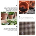 thumbnail image 3 of Raindrops 20Ud Almohadillas De Malla Para Macetas Para Jardín Corte Personalizado Color Negro, 3 of 8