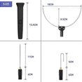 thumbnail image 3 of 8-Piece 3-In-1 Foam Plastic Electric Cutting Machine 18W Electric Hand- Cutting Machine Pen Tool Ki, 3 of 5
