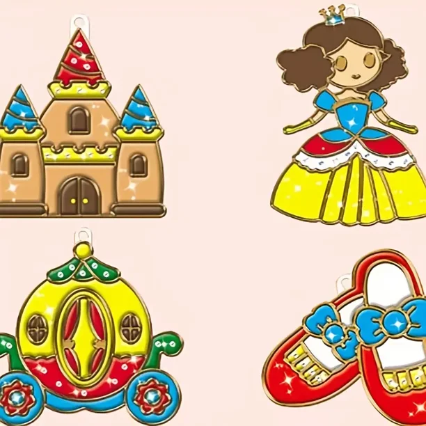 Children's Non- Baking Film Painting Lunch Diy Painting Handmade Gong Bohan unisex