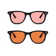 thumbnail image 3 of Gafas BRADDELL FL-41 Rose y FL-60 Wayfarer para migraña, 3 of 4