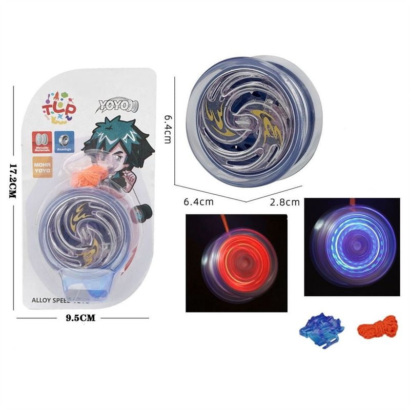 Professional  Gift Interesting  For  Beginners High Speed Aluminum Yoyo Competition Yo-Yo Luminous Yoyo Metal Yoyo