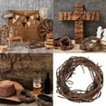 thumbnail image 2 of Fake Rusted Barbed Wire Plastic Barb Wire Props for Christmas Party Decorations, 2 of 13