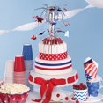 thumbnail image 3 of Party Central Club Pack of 12 Red and Blue Patriotic Mini Cascade Centerpieces Party Decors 8.5", 3 of 3