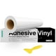 thumbnail image 1 of Rollo de vinilo HTVRONT blanco permanente de 3,66 m x 12,19 cm, 1 of 8