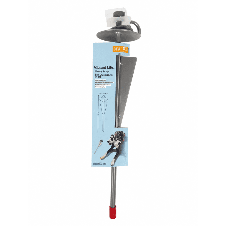 Vibrant Life Heavy Duty Tie-Out Stake, XL, 18 In. photo 2