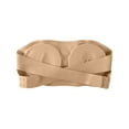 thumbnail image 3 of UoCefik Strapless Bras for Women Bandeau Bralette Seamless Wireless Strapless Bra Padded Tube Top Camel 34, 3 of 5