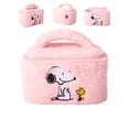 thumbnail image 1 of Bolsa de maquillaje SALLY ROSE Peanuts Snoopy Pink con Woodstock, 1 of 6
