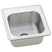 Elkay Celebrity Stainless Steel 20" x 20" x 10-1/8", Single Bowl Drop-in Laundry Sink