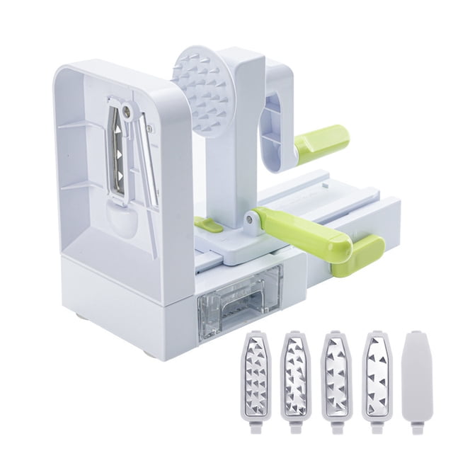 Cortador de verduras en espiral ABS para hacer tiras largas de patatas