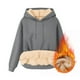 thumbnail image 4 of Sudadera con capucha, suéter de cuello alto, elástico, de color sólido, para hombre, suéter de cuello alto, abrigo de poliéster., 4 of 6