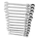 thumbnail image 3 of Llave De Trinquete Métrica, Llave De Trinquete De Cabeza Flexible De 12 Piezas Para Reparación De Automóviles Para Mantenimiento Mecánico Para Uso Doméstico, 3 of 7
